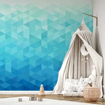 Artgeist Fototapetas - Azure pixel