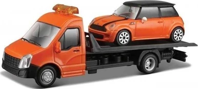 Bburago Street Fire Transport W Mini Cooper S 1:43 BBURAGO