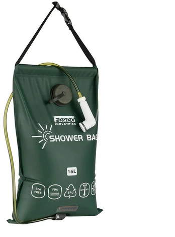 Stovyklavimo dušas Fosco Premium TPU, 15l