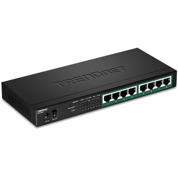 Šakotuvas TRENDnet 8-Port Gigabit PoE+ Switch (120W)