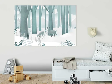 Artgeist Paveikslas - Fairy-Tale Forest (1 Part) Vertical - First Variant