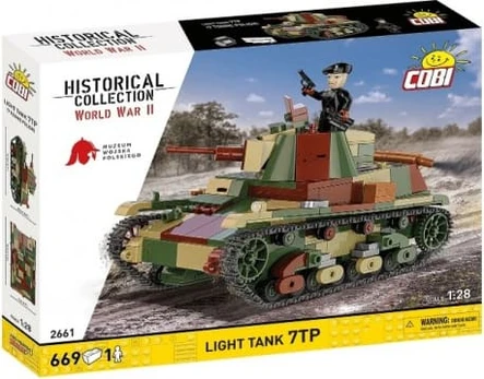 Klocki Light Tank 7TP 669 elementów