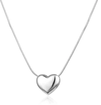 Agato Delicate sidabrinis necklace Heart AGS1575/47