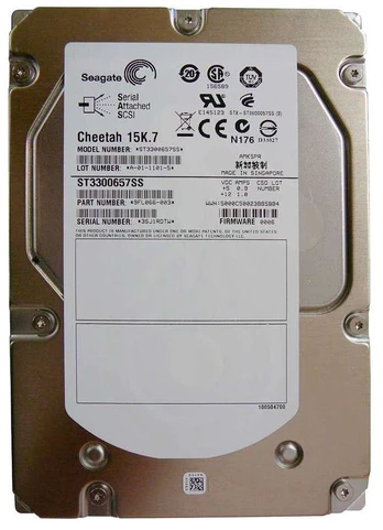 Serverių kietasis diskas (HDD) Seagate ST3300657SS, 16 MB, 3.5", 300 GB