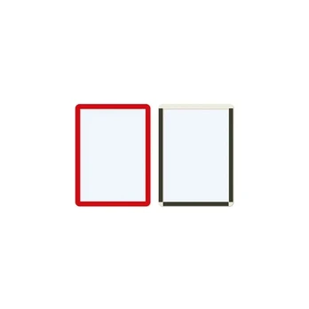 Magnetiniai ženklinimo laikikliai Frames4Docs A5 10 gab raudoni