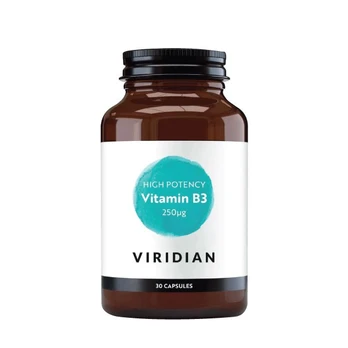 VIRIDIAN kapsulės HIGH POTENCY VITAMIN B3 N30