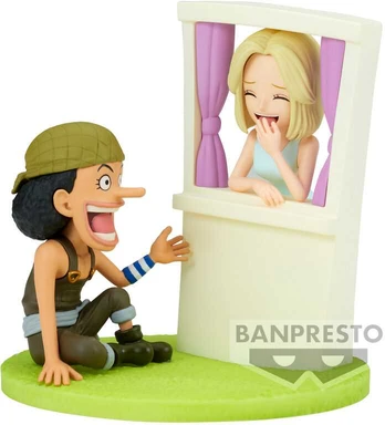 Banpresto One Piece Usopp & Kaya Log Stories figure 7cm