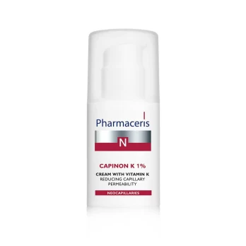 PHARMACERIS N kapiliarus stiprinantis kremas CAPINON K, 30ml
