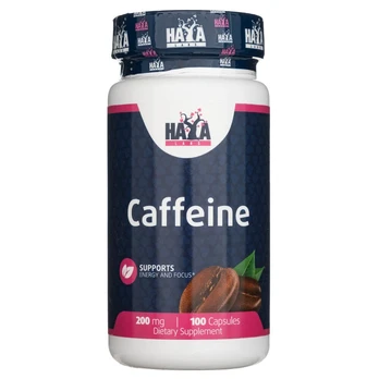 Haya Labs Kofeinas 200 mg - 100 kapsulių