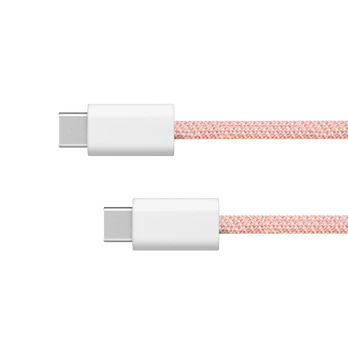 Kabel USB typu C - USB typu C 60 W 1 m różowy Kruger&Matz Basic