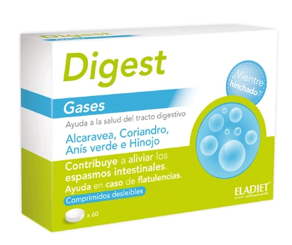 Eladiet Bigest Digest Gases 60 Comp