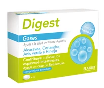Eladiet Bigest Digest Gases 60 Comp kaina