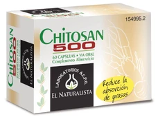 El Natural Chitosan 500 60 Caps kaina