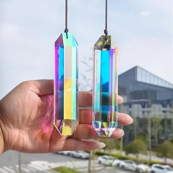 Sodo dekoracija Krištolinės prizmės 12,7 cm
