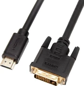 UNITEK C1271BK-2M dvikryptis kabelio adapteris HDMI – DVI 2m kaina