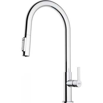 Virtuvinis maišytuvas Franke Maris Slim Clear Water J Pull-Out 120.0730.870