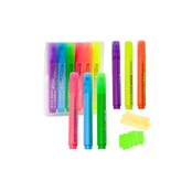 Lean Highlighter Set School Office Colorful Neon 6pcs. kaina