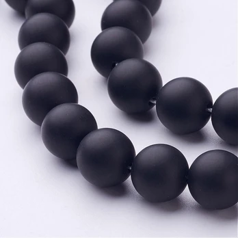 Agato karoliukai 12 mm., 1 gija