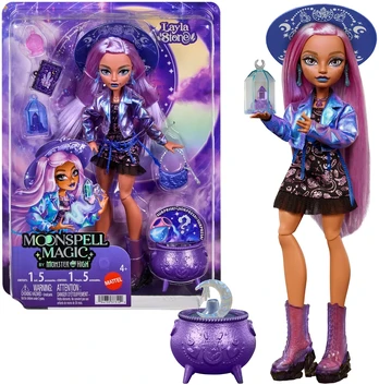 Lėlė su aksesuarais „Monster High Moonspell Magic Layla“, JMB90