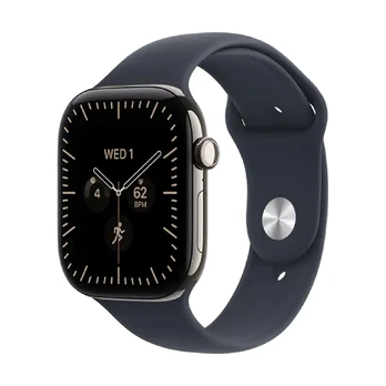 Apple Watch Series 12 46mm 5G Grey (Dark Blue Rubber Strap M/L)
