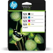 HP 924 CMYK Original Ink Cartridge 4-Pack kaina