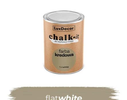 Kreidiniai dažai LUXDECOR CHALK-IT, 125 ml, (32) Flat White