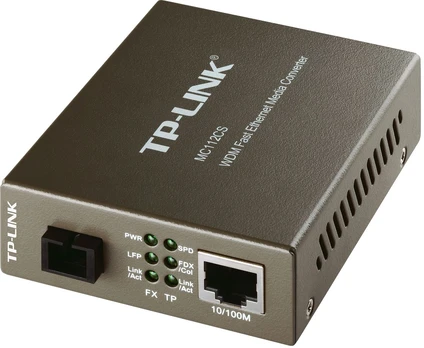 TP-Link MC112CS medijos keitiklis 10/100 WDM