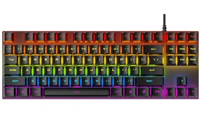 RoGer K80 Gaming Wired Mechanical Keyboard RGB / USB kaina
