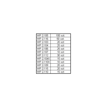 laikantysis rėmas, stabdžių žarnelė WP5-100-01