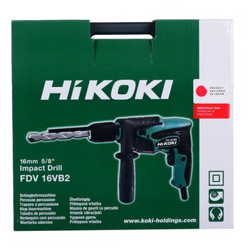 Smūginis gręžtuvas HiKOKI FDV16VB2, 550 W