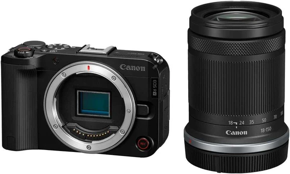Canon EOS R50 V + RF-S 18-150mm F3.5-6.3 IS STM (Juodas)