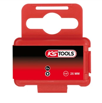 Antgalis šešiakampis su centr.skyle 3.0X25mm 1/4 5vnt. (700.2250, KS TOOLS)