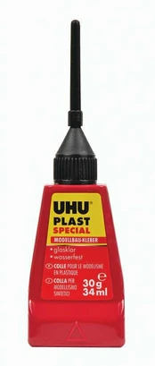 Klijai UHU plastikui 30g kaina