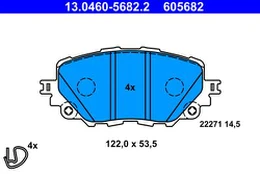 ATE 13.0460-5682.2 Brake pad set