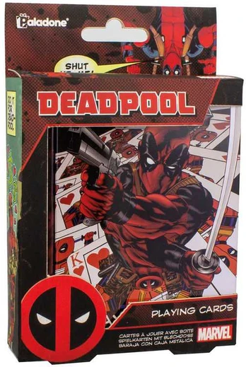 Paladone Marvel Deadpool cards deck