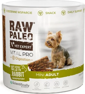 VetExpert Raw Paleo Vital Pro digestion rabbit mini 100g
