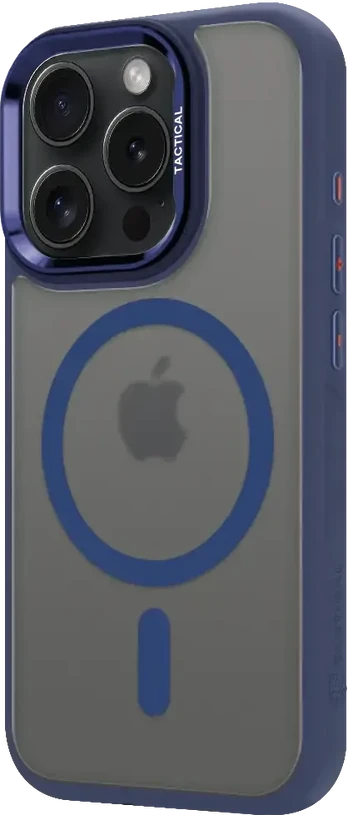 Dėklas Tactical MagForce Hyperstealth 3.0 Cover for Apple iPhone 15 Pro Deep Mėlyna