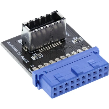 Priedas InLine Adapter USB 3.0 to USB 3.1, 20 g, juoda
