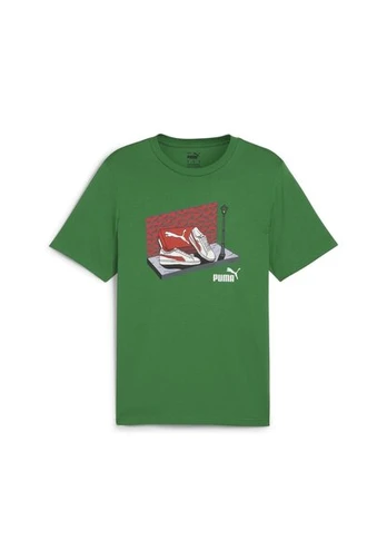 Puma Marškinėliai Vyrams Graphics Sneaker Green 680175 86 680175 86/S, S