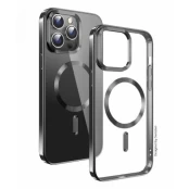Swissten Clear Jelly Magstick Metallic Case for Apple iPhone 13 Pro, skaidrus kaina