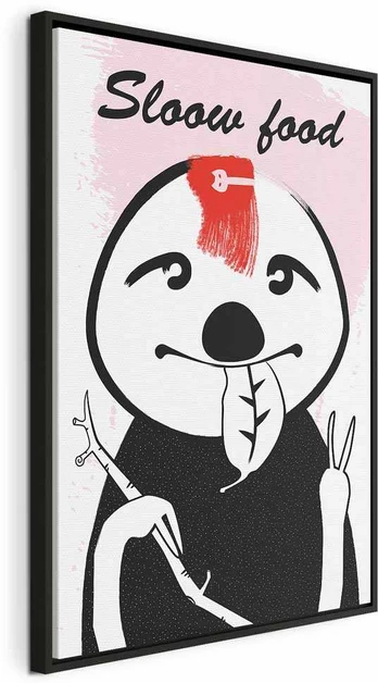 Artgeist Paveikslas - Sloth Trendsetter (1 Part) Vertical
