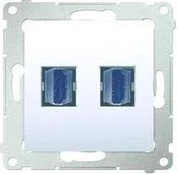 Kontakt Simon HDMI DOUBLE SOCKET DGHDMI2.01/11-SIMON54
