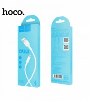 USB kabelis HOCO X25 "Lightning" 1.0m baltas