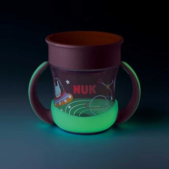 Baby cup Mini Magic NUK Cup Night 160 ml pink
