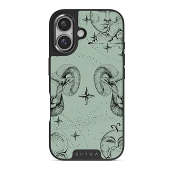 Aries - iPhone 16 Plus Case, Elite Dark (MagSafe) / Gunmetal / Turquoise