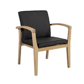 Lauko kėdė Home4you Royal, ruda kaina