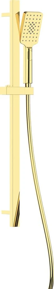 3-function shower set with rail