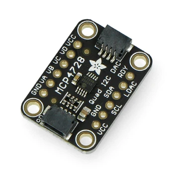 MCP4728 DAC I2C keitiklis, 4 kanalai + EEPROM, Adafruit 4470