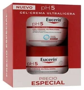 Eucerin PH5 ultralight gel-cream pack 2 x 350 ml kaina
