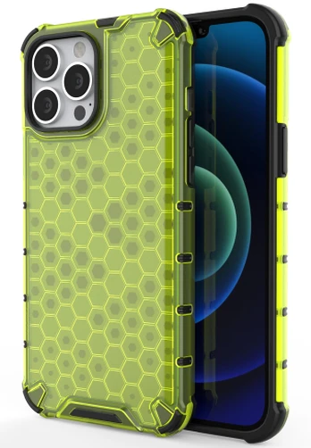 Dėklas Honeycomb Case TPU iPhone 13 mini Raudonas